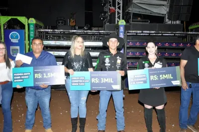 Imagem da notícia Vigésimo aniversário de Figueirão: Rodeio Fest premia os campeões da competição